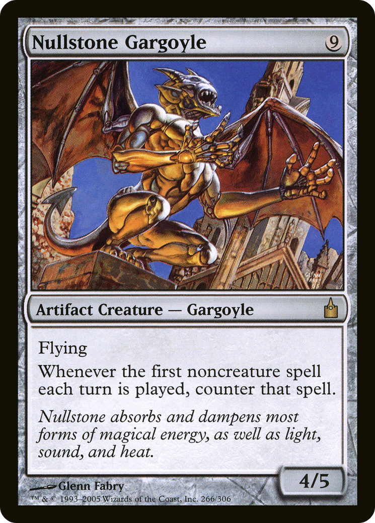 Nullstone Gargoyle (RAV-266) [Ravnica: City of Guilds]