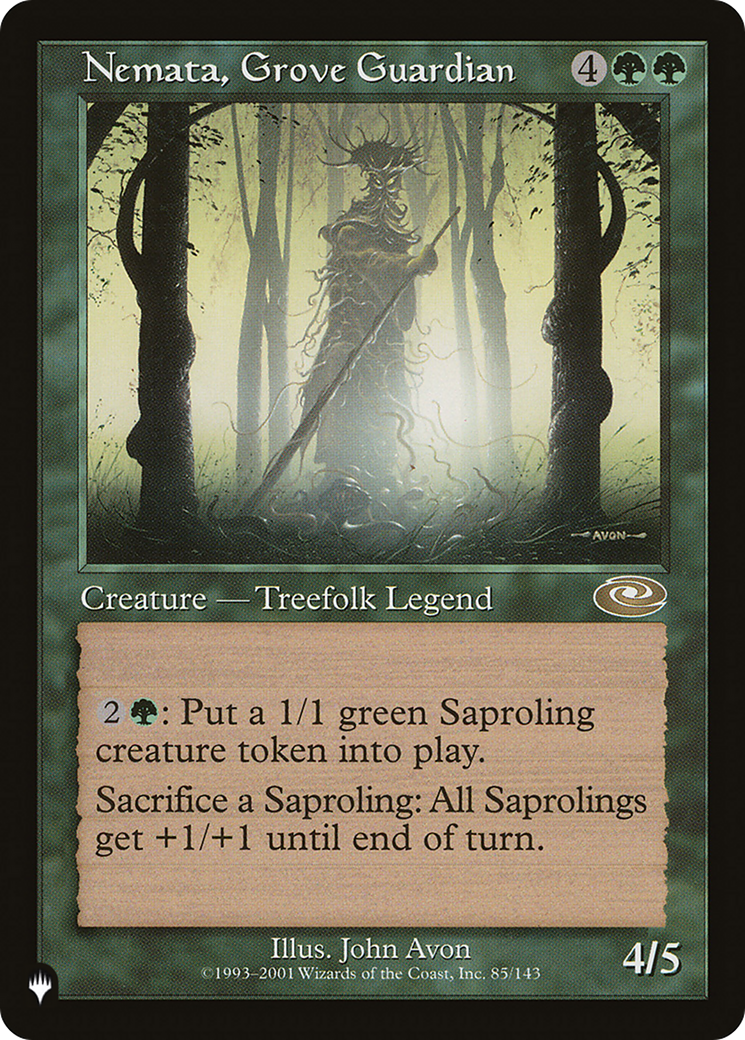 Nemata, Grove Guardian (LIST-PLS-85) [The List]