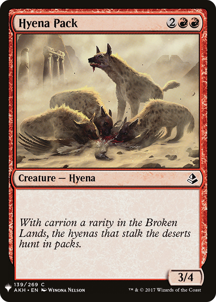 Hyena Pack (LIST-AKH-139) [The List]