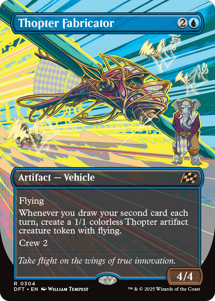 Thopter Fabricator (DFT-304) [Aetherdrift] (Borderless)