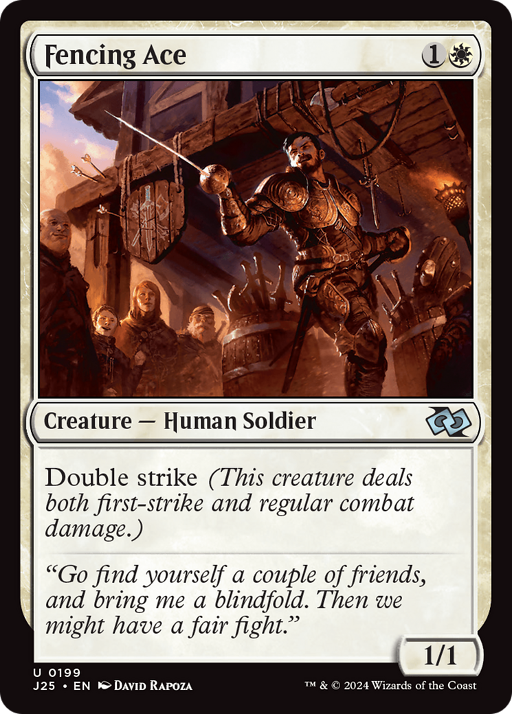 Fencing Ace (J25-199) [Foundations Jumpstart]