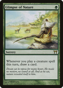 Glimpse of Nature (CHK-210) [Champions of Kamigawa]
