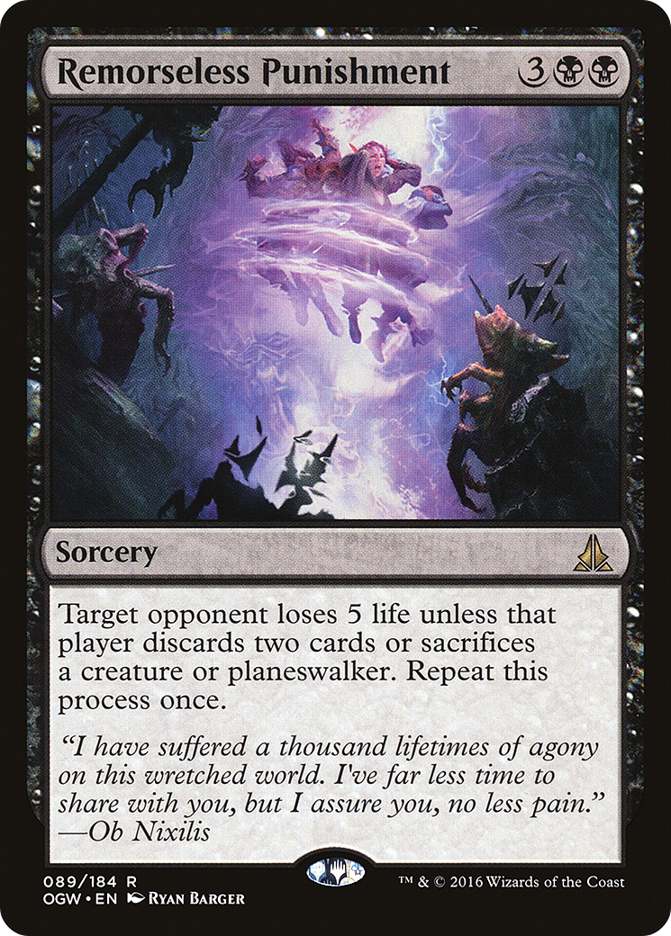 Remorseless Punishment (OGW-089) [Oath of the Gatewatch]
