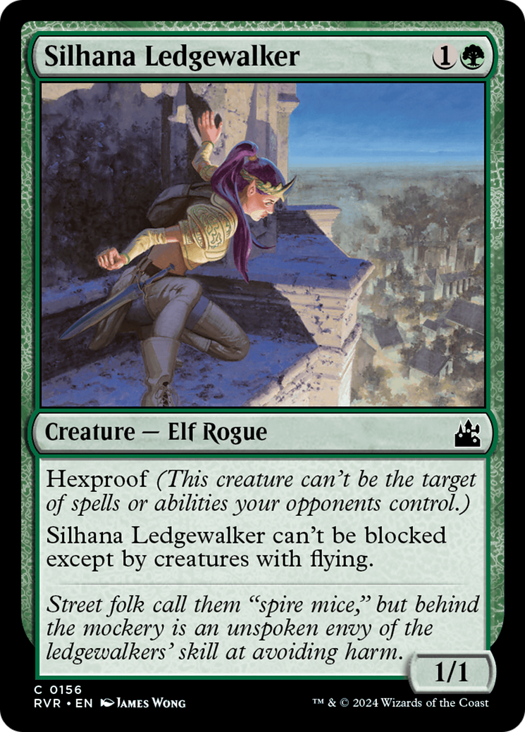 Silhana Ledgewalker (RVR-156) [Ravnica Remastered]