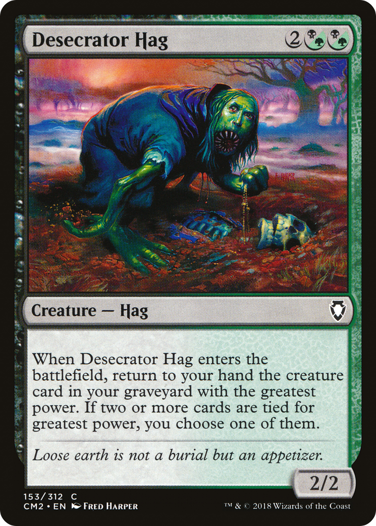 Desecrator Hag (CM2-153) [Commander Anthology Volume II]