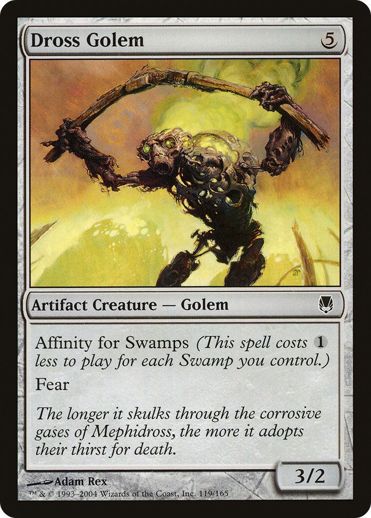 Dross Golem (DST-119) [Darksteel]