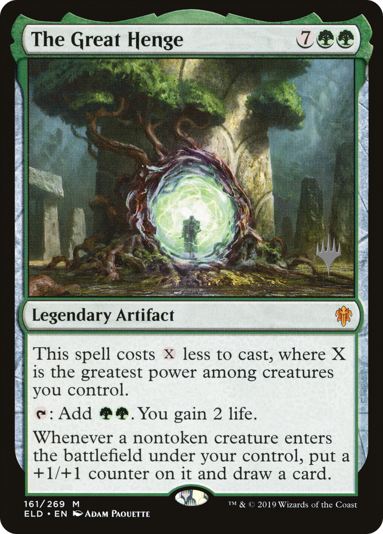 The Great Henge (PPELD-161P) [Promo Pack: Throne of Eldraine Promos]