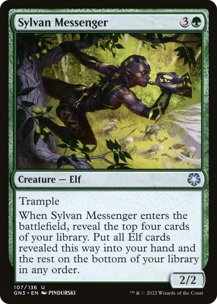 Sylvan Messenger (GN3-107) [Game Night: Free-for-All]