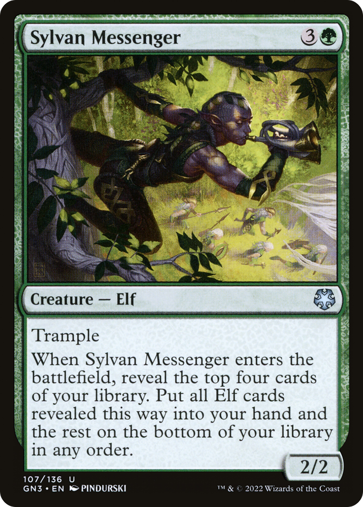 Sylvan Messenger (GN3-107) [Game Night: Free-for-All]