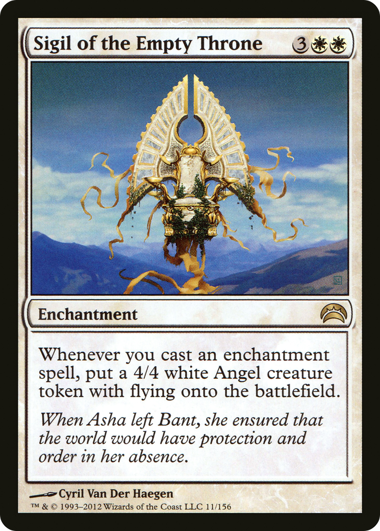 Sigil of the Empty Throne (PC2-011) [Planechase 2012] Foil