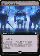 Urza's Workshop (Extended Art) (BRC-051) [The Brothers' War Commander]