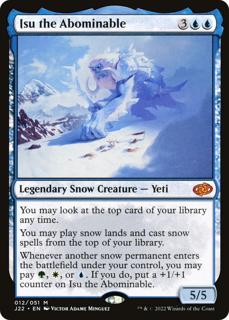 Isu the Abominable (J22-012) [Jumpstart 2022]: (snow)