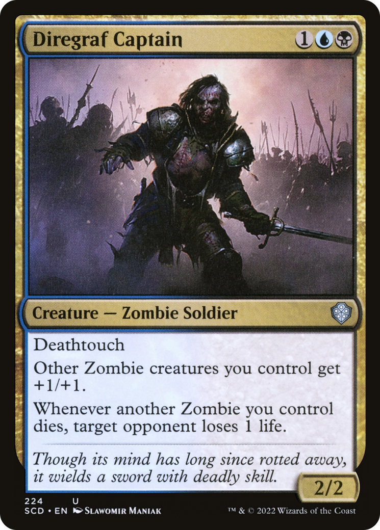 Diregraf Captain (SCD-224) [Starter Commander Decks]
