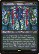 Braids, Arisen Nightmare (Textured Foil) (DMU-329) (Showcase) [Dominaria United] Foil