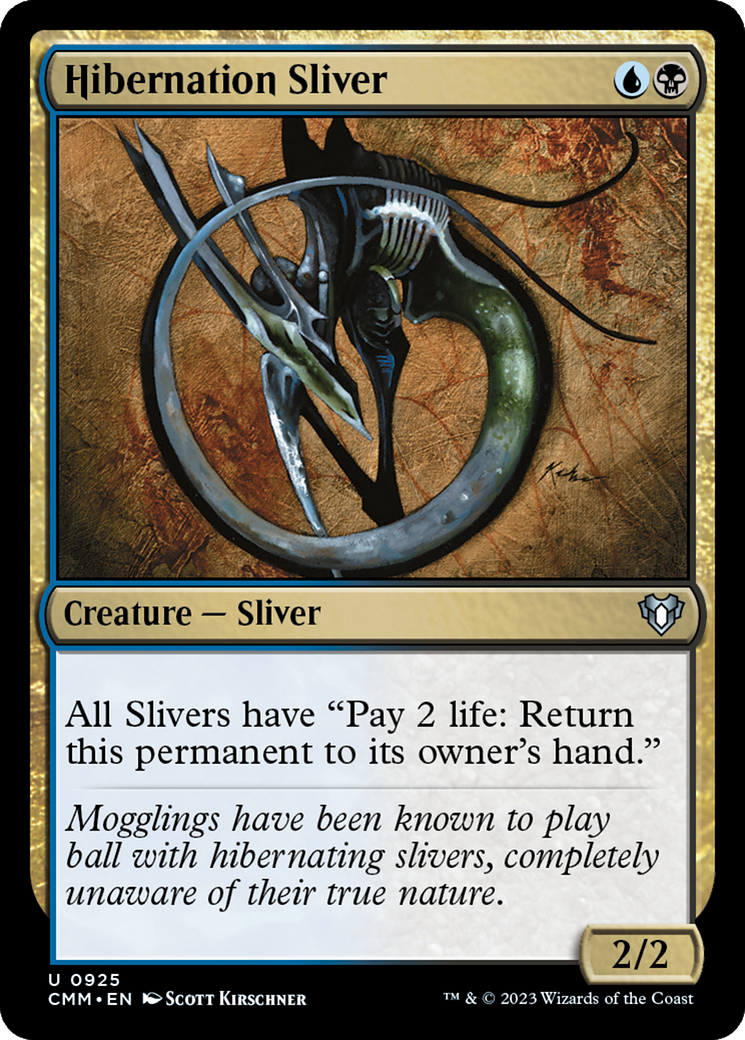 Hibernation Sliver (CMM-925) [Commander Masters]
