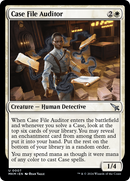 Case File Auditor (MKM-07†) [Murders at Karlov Manor] Foil