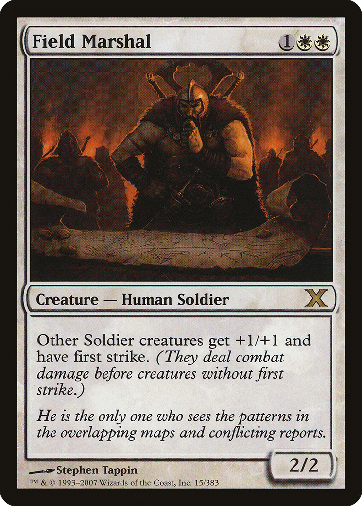 Field Marshal (10E-015) [Tenth Edition]
