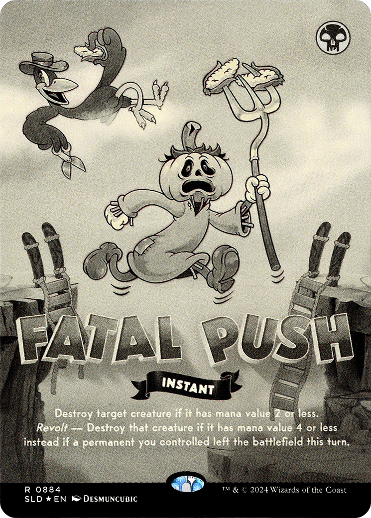Fatal Push (SLD-884) [Secret Lair Drop] Foil