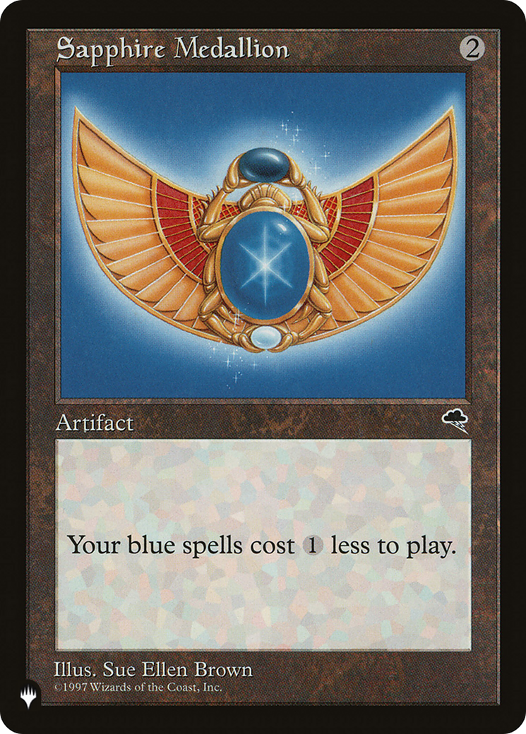 Sapphire Medallion (LIST-TMP-306) [The List]