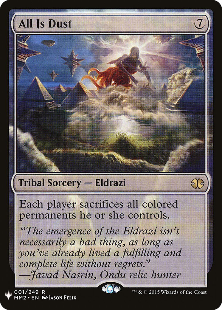 All Is Dust (LIST-MM2-1) [The List]