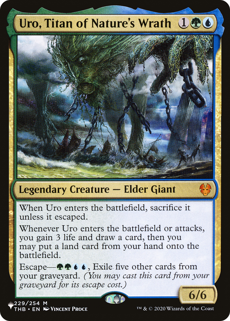 Uro, Titan of Nature's Wrath (LIST-THB-229) [The List]