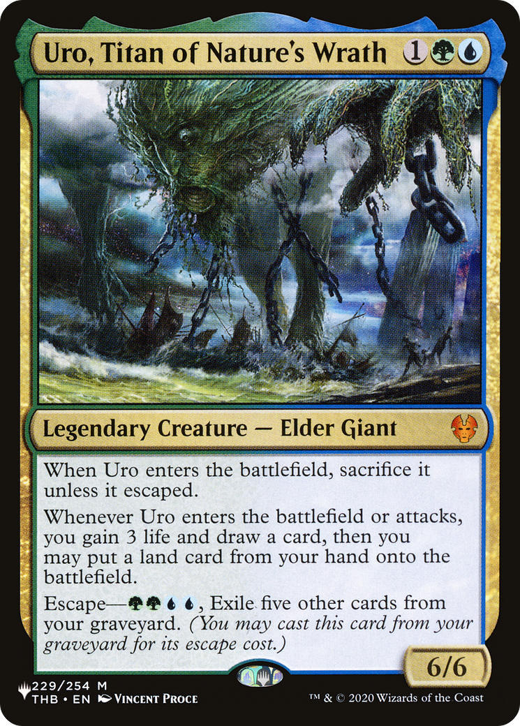Uro, Titan of Nature's Wrath (LIST-THB-229) [The List]