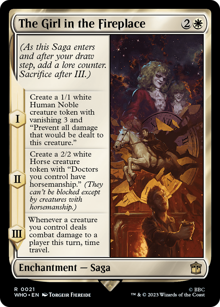 The Girl in the Fireplace (WHO-021) [Doctor Who] Foil