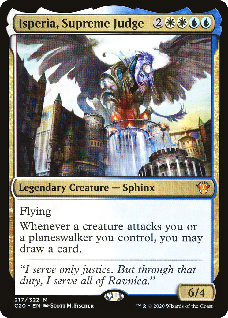 Isperia, Supreme Judge (C20-217) [Commander 2020]