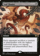 Soul Shatter (ZNR-345) [Zendikar Rising]: (Extended Art) Foil