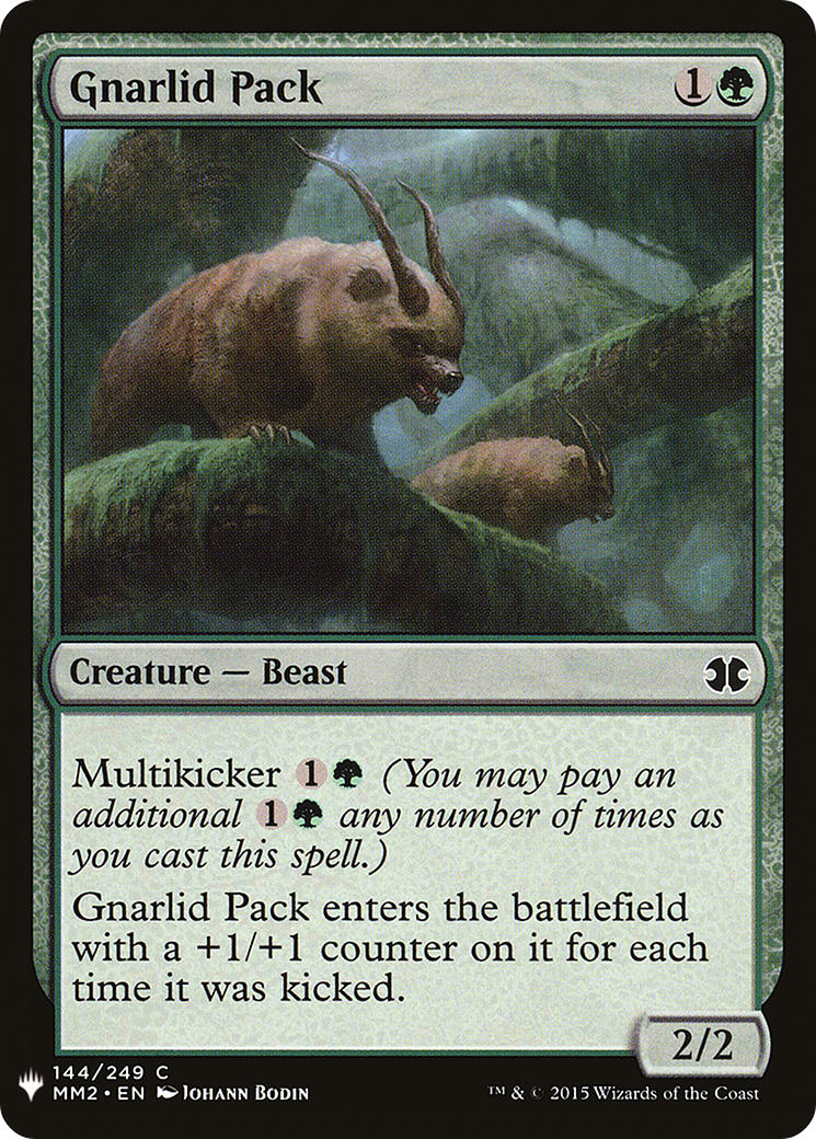 Gnarlid Pack (LIST-MM2-144) [The List]