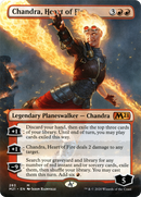 Chandra, Heart of Fire (M21-283) [Core Set 2021] (Borderless) Foil