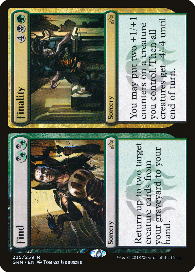 Find // Finality (GRN-225) [Guilds of Ravnica] Foil