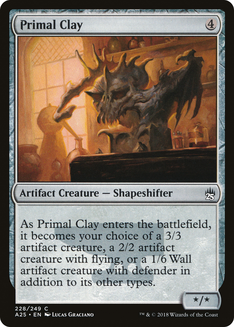 Primal Clay (A25-228) [Masters 25] Foil