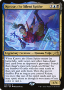 Kotose, the Silent Spider (PPNEO-228P) [Kamigawa: Neon Dynasty Promos] Foil