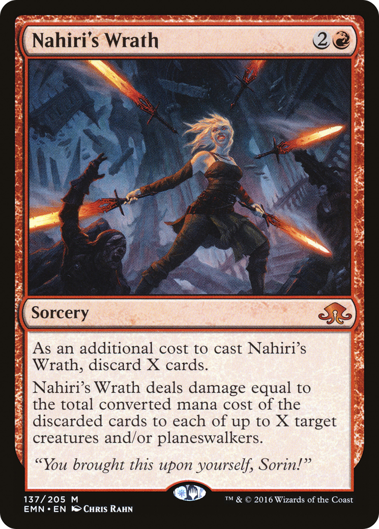 Nahiri's Wrath (EMN-137) [Eldritch Moon] Foil