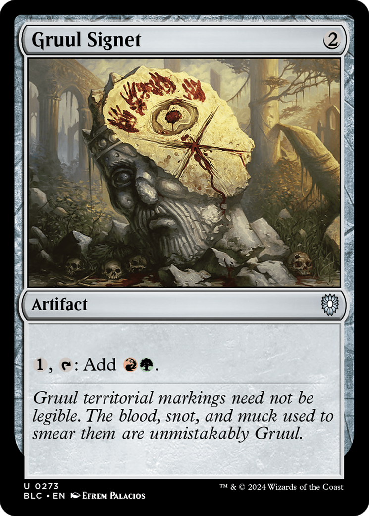 Gruul Signet (BLC-273) [Bloomburrow Commander]