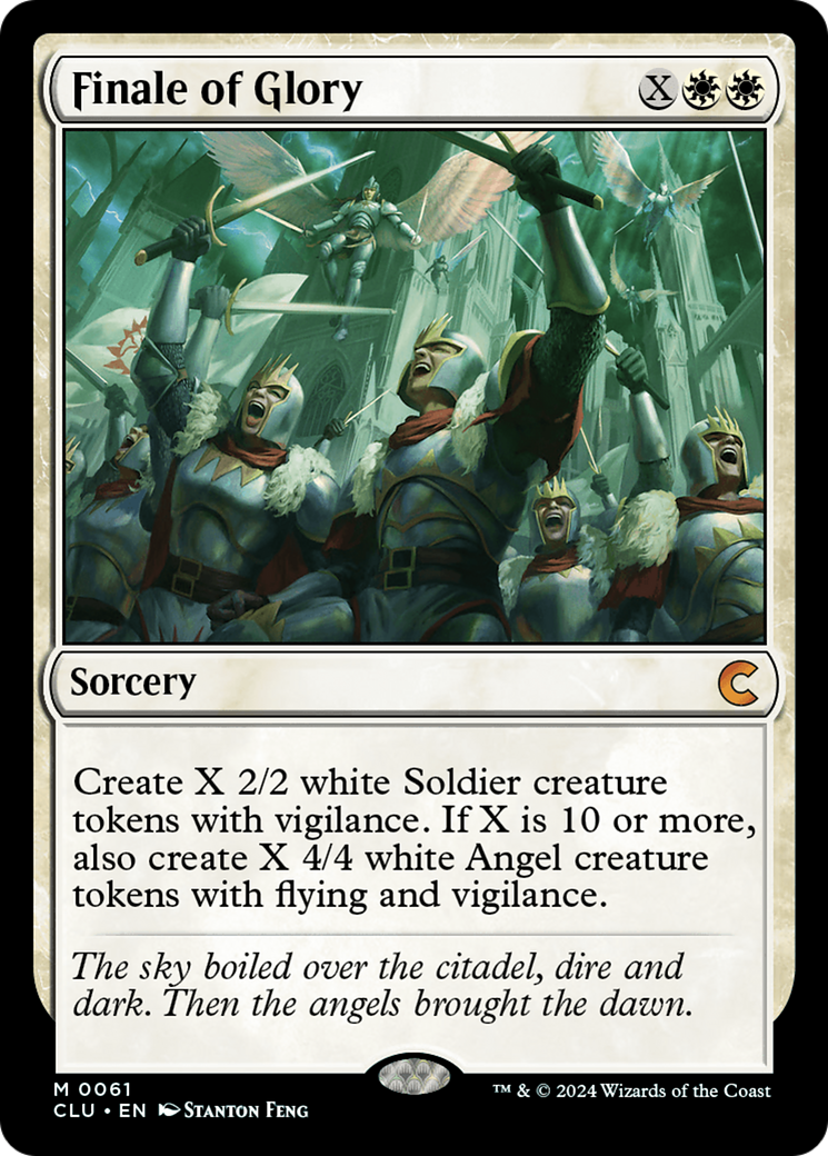 Finale of Glory (CLU-061) [Ravnica: Clue Edition]