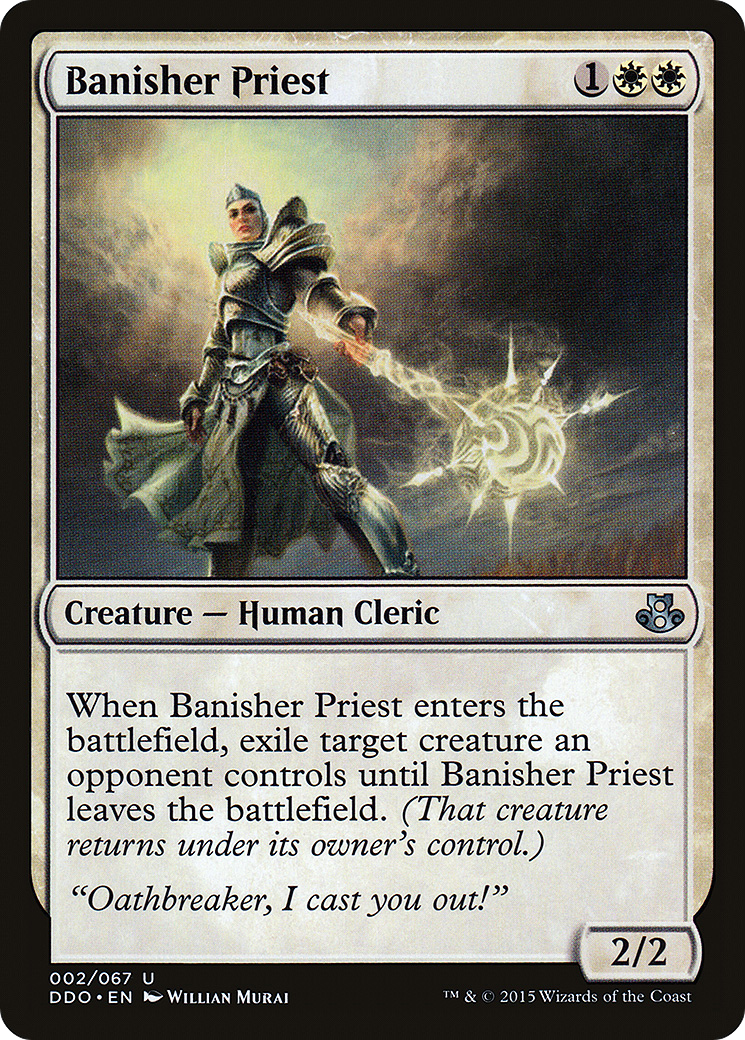 Banisher Priest (DDO-002) [Duel Decks: Elspeth vs. Kiora]