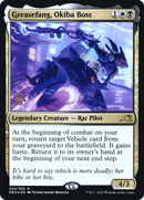 Greasefang, Okiba Boss (PRE-220) [Kamigawa: Neon Dynasty Promos] Foil