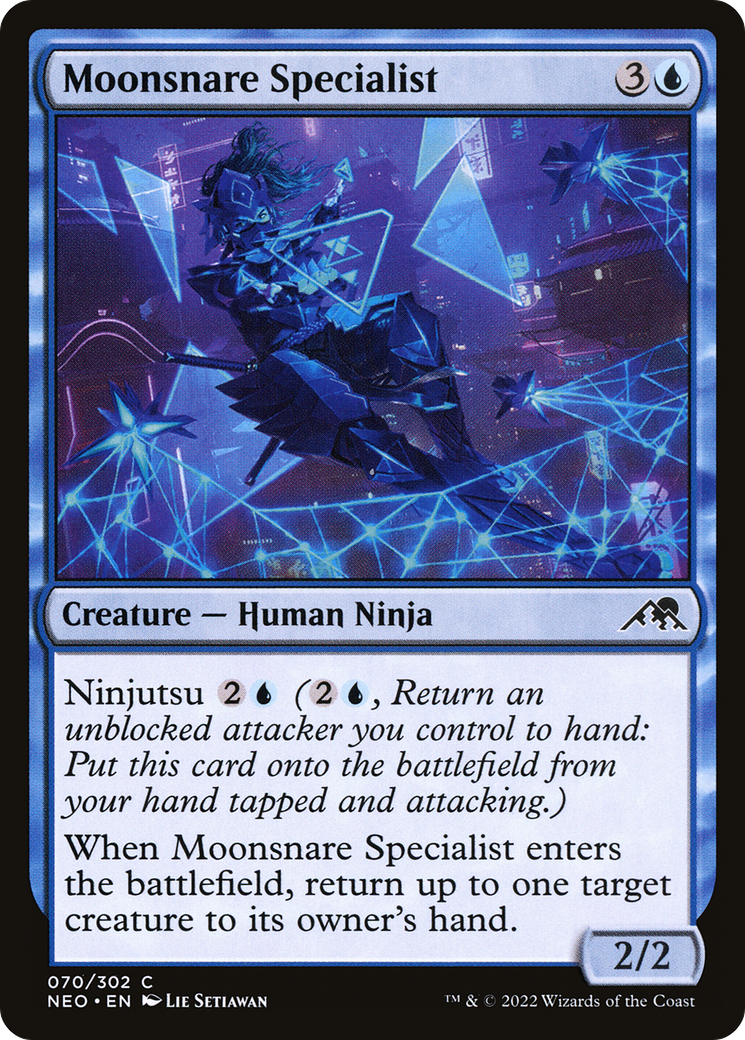Moonsnare Specialist (NEO-070) [Kamigawa: Neon Dynasty]