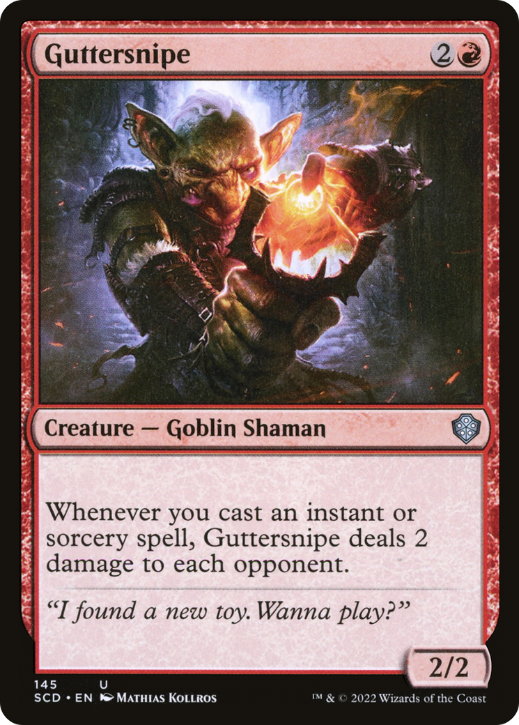 Guttersnipe (SCD-145) [Starter Commander Decks]