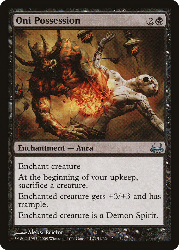 Oni Possession (DDC-051) [Duel Decks: Divine vs. Demonic]