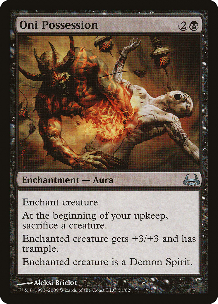 Oni Possession (DDC-051) [Duel Decks: Divine vs. Demonic]