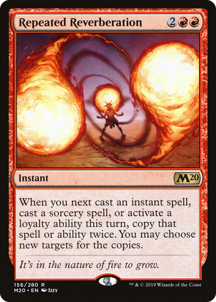 Repeated Reverberation (M20-156) [Core Set 2020]