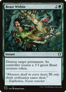 Beast Within (CLB-820) [Commander Legends: Battle for Baldur's Gate]