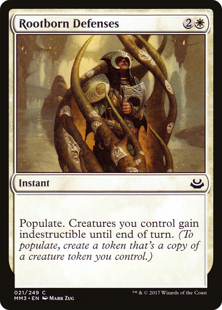 Rootborn Defenses (MM3-021) [Modern Masters 2017]