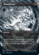 Thoughtseize (Borderless) (SLD-1117) (Borderless) [Secret Lair Drop]