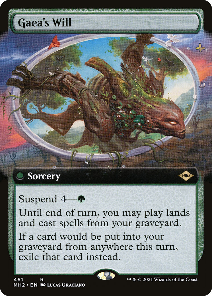 Gaea's Will (MH2-461) [Modern Horizons 2]: (Extended Art) Foil
