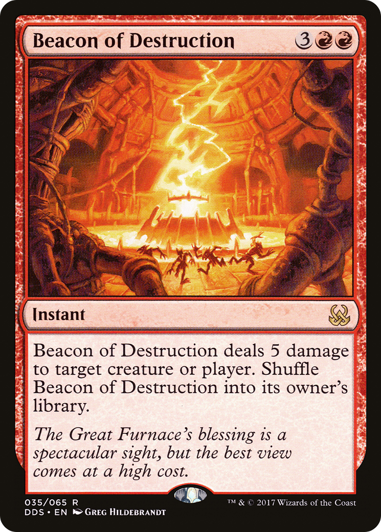 Beacon of Destruction (DDS-035) [Duel Decks: Mind vs. Might]