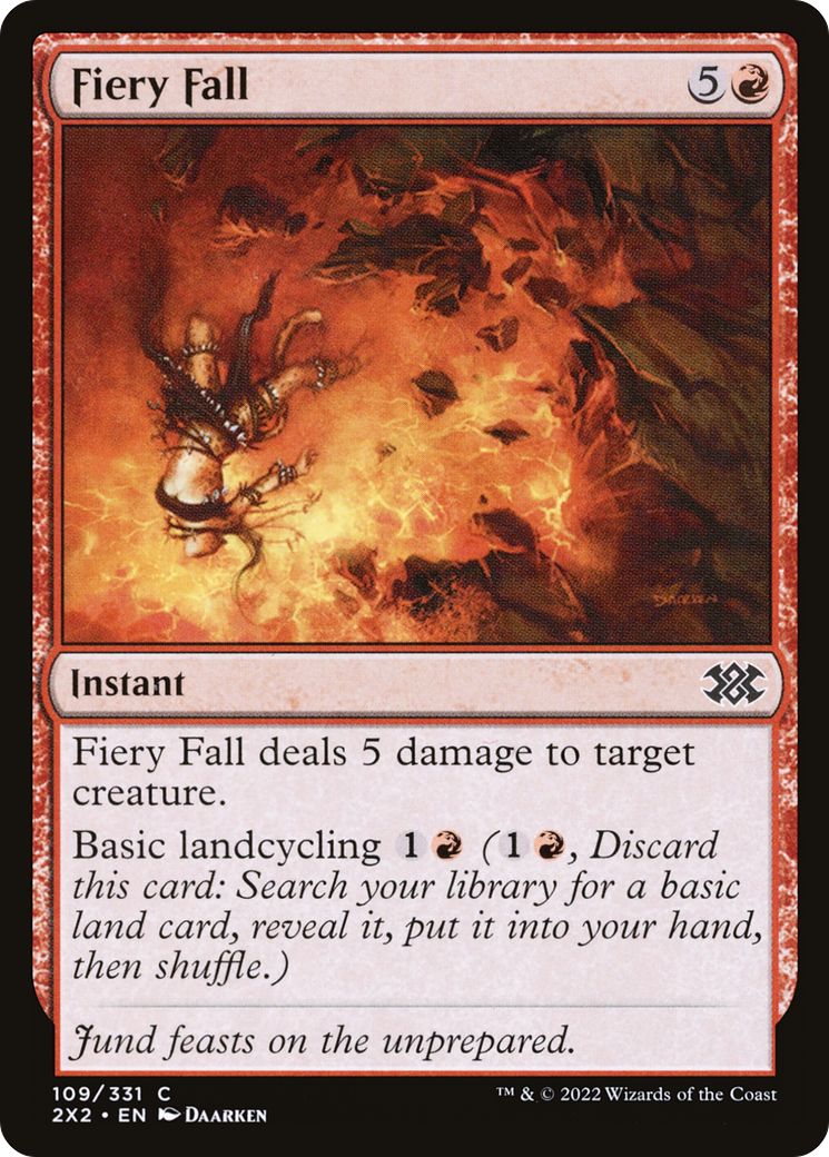 Fiery Fall (2X2-109) [Double Masters 2022]